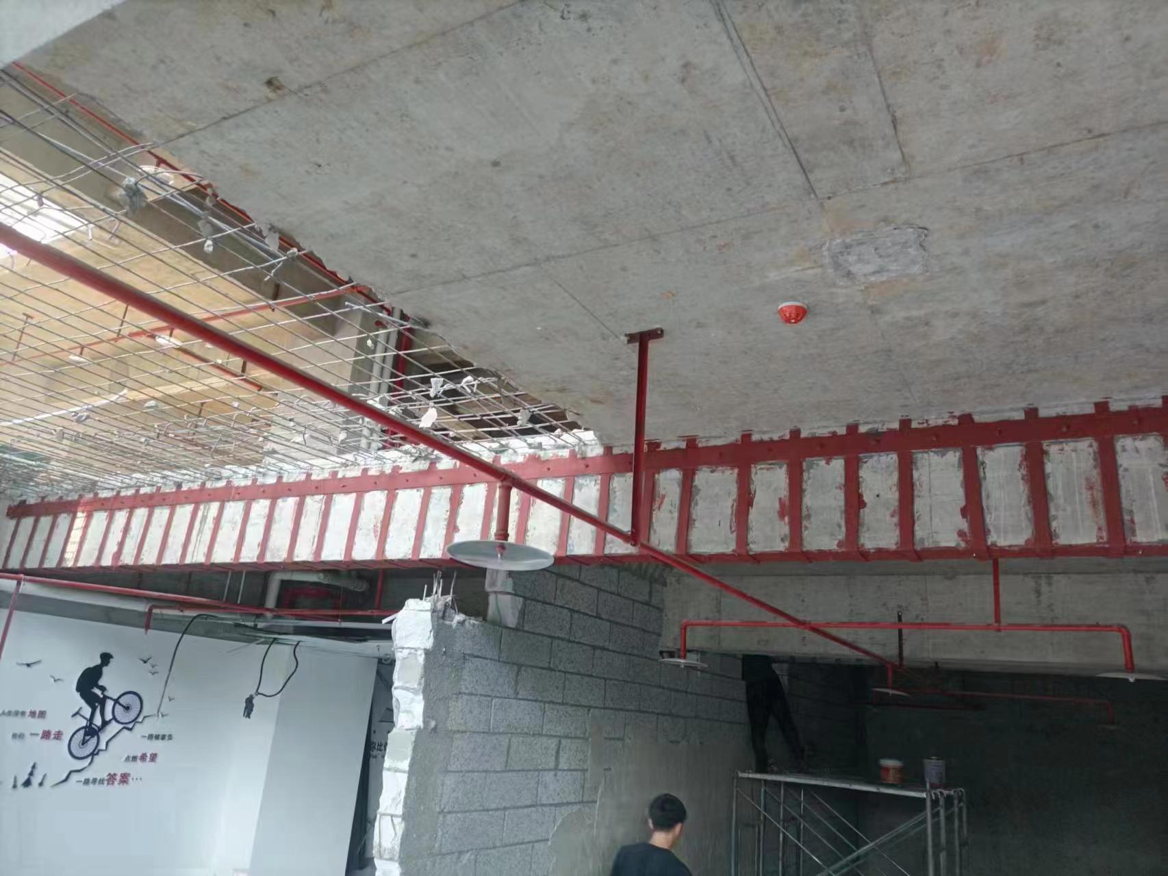 乐山厂房新增设备楼板的承载力不足的加固方法